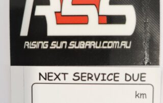 Service Sticker